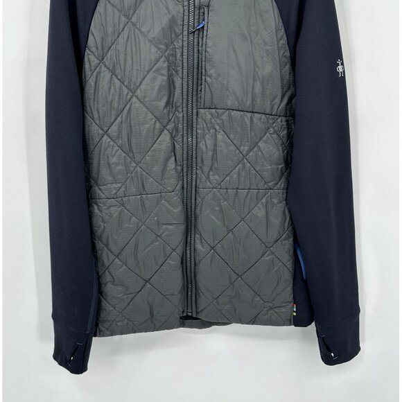 SMARTWOOL smartloft hoodie coat puffer jacket outdoor hiking wool black L - Picture 4 of 11